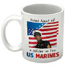 American Pride Personalized Photo Coffee Mug